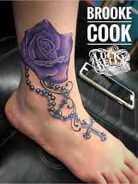 To know jesus christ like the back of your hand. What A Lovely Rose And Rosary By Lucky Bella Tattoos Facebook