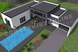 Plan De Maison Moderne Contemporaine Quarterback 5 Constructeur Maison Moderne Maison Moderne Plan De Maison Moderne Plain Pied