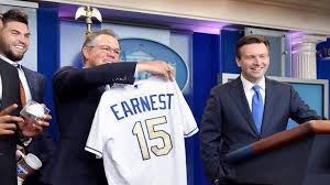 The best day in a job of a lifetime for White House press secretary and  Royals fan Josh Earnest