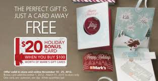 Buy a gift card to use at your favorite restaurant and keep the bonus for yourself as well, effectively discounting your overall cost. Mark S Work Wearhouse Get A 20 Bonus Gift Card When You Buy 100 Of Gift Cards
