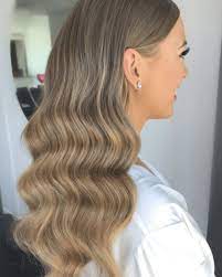 Dreamy Summer Solstice Wedding Hair Royally Inspired No Care Hair Tousled Soft Waves Weddinghair Updo Vintage Waves Hair Soft Waves Hair Wedding Hair Down