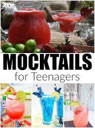 30 Mocktails Recipes For Teenagers Non Alcoholic Beverages Fun Party Drinks Kid Drinks Mocktail Recipe