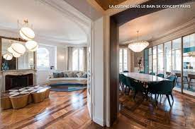Cuisine contemporaine laqué corde plan de travail corian. Sk Concept Architecture Interieure Conception Et Amenagement