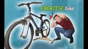 Once you are done with the planning, it is time to apply what you know on how to make a bicycle into a stationary exercise bike stand. How To Make An Exercise Bike How It Works Youtube