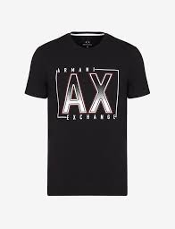 Shop now at armaniexchange.com your stylish clothing and accessories! Armani Exchange Slim Fit T Shirt Logo T Shirt For Men A X Online Store Mens Tshirts Tshirt Design Men Mens Shirts