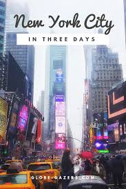 Nyc 3 Day Itinerary A Guide For First Timers New York Travel New York City Travel New York Travel Guide