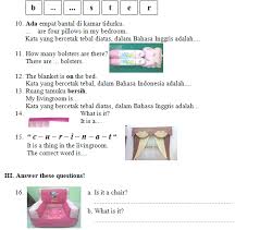 (1) soal bahasa inggris kelas 3 semester 2. Soal Ulangan Harian Bahasa Inggris Kelas 2 Sd Materi Family Jawabanku Id