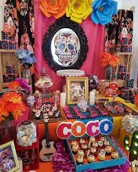 Coco Birthday Party Ideas Photo 1 Of 10 Fiesta Birthday Party Mexican Birthday Parties Birthday Party Decorations