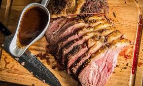 Christmas prime rib dinner menu has everything you need for a fabulous jaw dropping alternative to making a traditional turkey dinner. Roasted Garlic Herb Prime Rib Recipe Traeger Grills