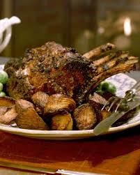 I had a 4# roast, rubbed the ''crust'' on well. Standing Rib Roast Recipe Standing Rib Roast Rib Roast Holiday Roast Beef Recipes