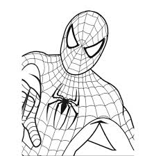 Disegno Di Spiderman Da Colorare Per Bambini