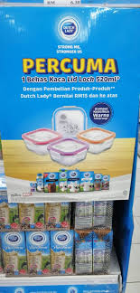 Menurut dutch lady malaysia dalam satu kenyataan, kesemua produk mereka disahkan selamat dan memenuhi piawai keselamatan makanan malaysia dan antarabangsa. Homey Grocer Get A Free Lid Lock Glass Former With The Facebook