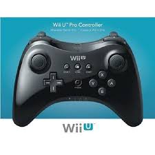 Wii U Pro Controller Black Wii U Wii Nintendo Wii