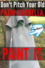 Get it for yourself, or buy it as a gift. Umbrella Painting Renew Your Outdoor Umbrella The Heathered Nest