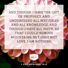 Nkjv Verse Of The Day 1 Corinthians 13 1 3 God Faith Family Limu Edwhite Iamlimu Com Kjv Nkjv Verse Of The Day