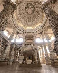 Photo and Caption by : @the_lost_travellers “Ranakpur jain temple is one of the most prominent jain temple in India and with its jaw-dropping architecture and marvellous sculptures,it receives a flock of tourists