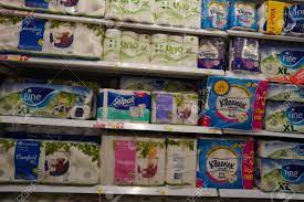 Noissue allows you to design your own branded tissue paper, and have it shipped to you anywhere in the world within 3 weeks. Bathroom Toilet Paper Tissue Packages Stacked Up Various Types Stock Photo Picture And Royalty Free Image Image 146639194