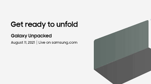 The facade of the samsung store is shown and then the camera goes inside the store, showing a row of galaxy z flip phones on display. Samsung Galaxy Unpacked 2021 Event On August 11 What To Expect Technology News The Indian Express