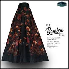 Istilah pring sedapur berasal dari bahasa jawa, yaitu motif batik sidoluhur memiliki alur gambar menyerupai ketupat. Rok Printing Batik Pring Sedapur Magetan Warna Hitam