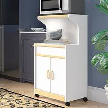 It's the perfect addition for the kitchen, basement, garage, or anywhere you need a storage solution. Sauder Microwave Cart Wayfair