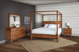 Furniture finishing must be shellac. Modern Shaker Style Canopy Four Piece Bedroom Set From Dutchcrafters