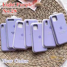 Get the perfect look for your iphone, whether it's the iphone 12 mini, iphone 7 or the iphone xs max. New Color Light Purple Original Silicone Case Iphone 12 Pro Max I12 Mini Casing Iphone Se2 I11 Pro Max For Iphone 6s 7plus 8p Soft Iphone Silicone Case For Ix Xr Xs