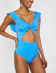 Baglama Detayli Mayo Mayolar Bikini Ustu