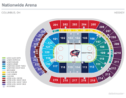 Seating Charts Nationwide Arena