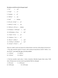 Pak anto membeli lahan sawit di sumatra barat jawabannya : Hehe