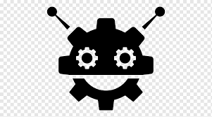 Robot icon chat bot sign for support service. Robot Logo Shape Encapsulated Postscript Robot Electronics Logo Head Png Pngwing