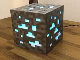 Diamonds spawn most commonly between y=5 to y=12. 8 Bit Minecraft Diamond Ore Lamp Siri Enabled By Mkoistinen Download Free Stl Model Prusaprinters