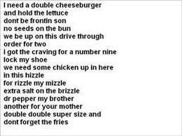 Big Mac Rap Lyrics Youtube