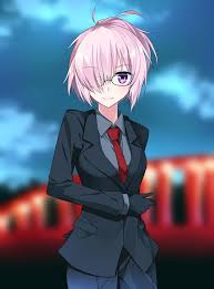 A popular archetype in anime, it seems. Girls In Suits