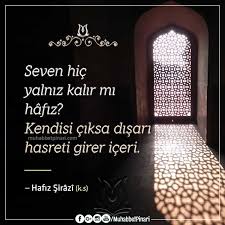 hafiz sirazi hazretlerinden hikmetli sozler ozlu sozler guzel soz instagram