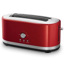 Tea kettle & toaster sets; Kitchenaid 5kmt4116aer 4 Slice Long Slot Toaster Empire Red Appliances Online