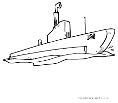 Submarine Color Pages Coloring Pages For Kids Transportation Coloring Pages Printable Coloring Page Coloring Pages Kids Coloring Books Printable Coloring