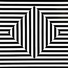 Black And White Illusion Rug Sol Lewitt S Wall Drawing 370 At The Met Museum Nyc Optical Illusions Art Illusion Art Art