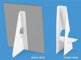 Easel Backs In Stock Uline Easel Lean On Me Cardboard