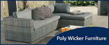 Naturally elegant bamboo is more durable than a plastic mat and adds a charming organic touch to any area. Poly Wicker Furniture Tradewinds