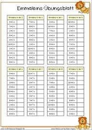 Einmaleins arbeitsblatt zum ausdrucken : Endlich Pause Selbststandig Das 1x1 Uben Elementary School Materials Worksheets Free School Materials