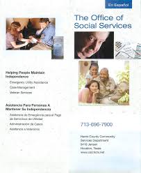 The Harris County Office Of Social Services Is Committed To Helping Harris County Residents Maintain Independ Veterans Services Social Services Case Management