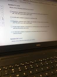 Although this can occur in cells without walls, this does not happen in cells that do have cell walls like plant cells. We Å¿aken 0 16 43 Ui Requires Respondus Lockdown Browser Webcam Cecile Kamus Attempt 1 Question 9 Homeworklib