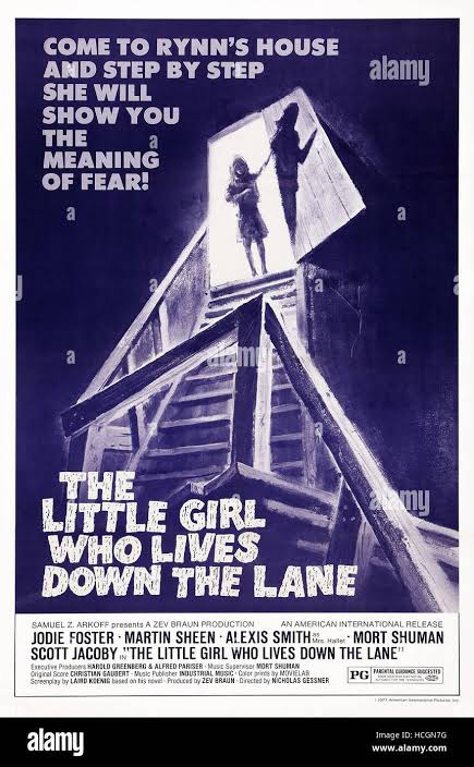 THE LITTLE GIRL WHO LIVES DOWN THE LANE, US poster art, 1976 Stock Photo -  Alamy