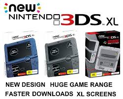 New Nintendo 3ds Xl Ll Handheld Game Console System Blue Metallic Black Snes Le Nintendo Nintendo 3ds Nintendo Xl Console System