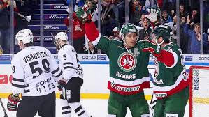 Десять подряд | победная раздевалка «ак барса» после матча с «трактором». Khl Ak Bars Vnov Obygral Traktor Hk Donbass