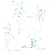 La Fiancee Au Beurre Sale Tout Petits Rats Etoile Dessin Dessin Silhouette Et Art Mignon