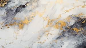 Marble with Gold Accents Background