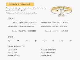 Paar mit Diamantring