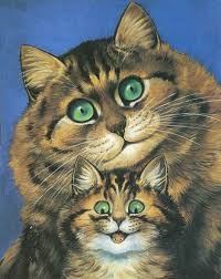 Let's explore the story behind his 'obsession'. Louis Wain Cats Smile For The Camera Canvas Print Buy