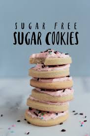 These homemade sugar cookies are so soft and have the best, creamy frosting with hints of almond. Sugar Free Sugar Cookie Recipe Darling Down South